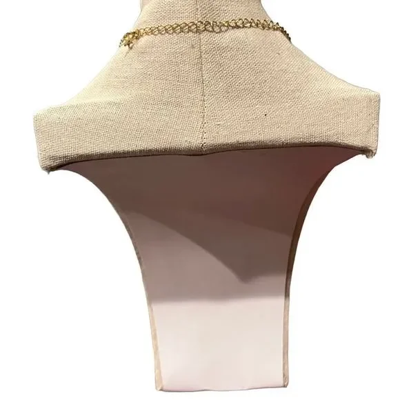 NWOT Aster Lyla Necklace in gold with adjustable chain. 19” long. - Picture 3 of 4